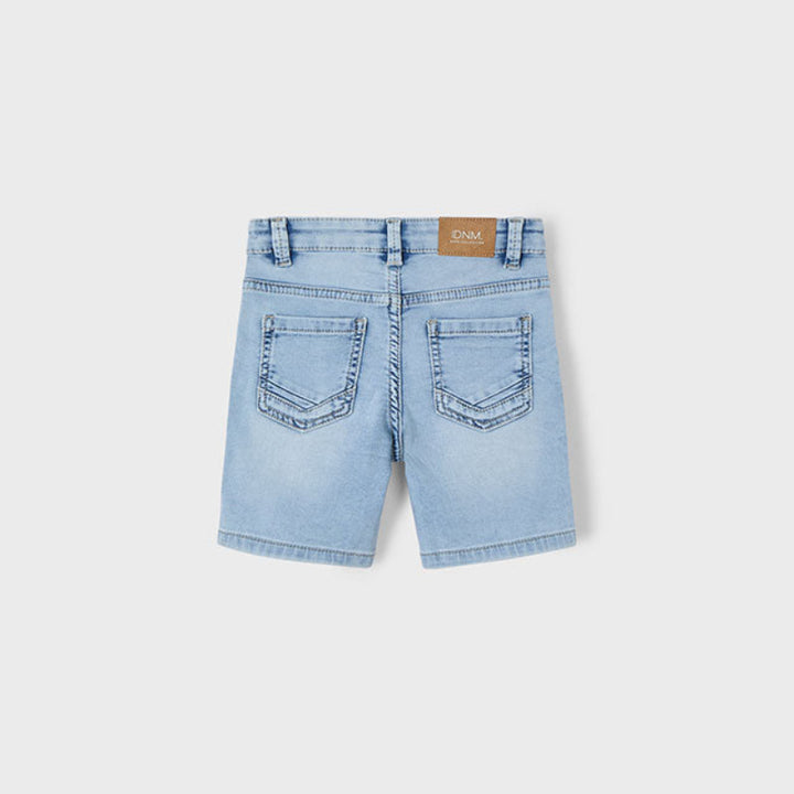 Bleach Denim Shorts