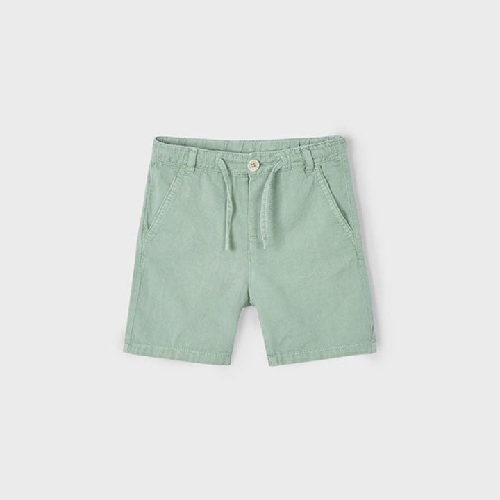 Bayleaf Linen Bermuda Shorts