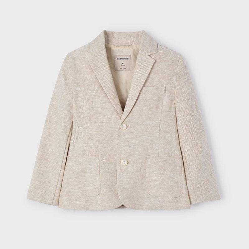 Sand Linen Blazer