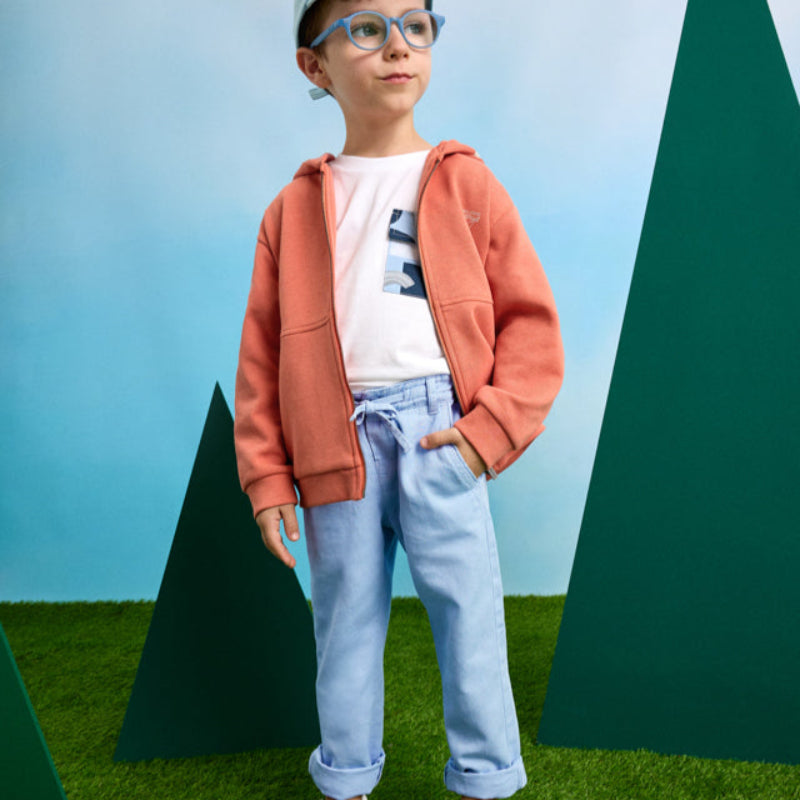 Pearl Blue Linen Pants