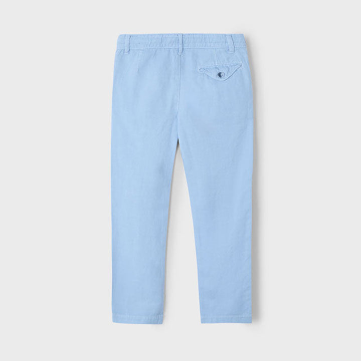 Pearl Blue Linen Pants
