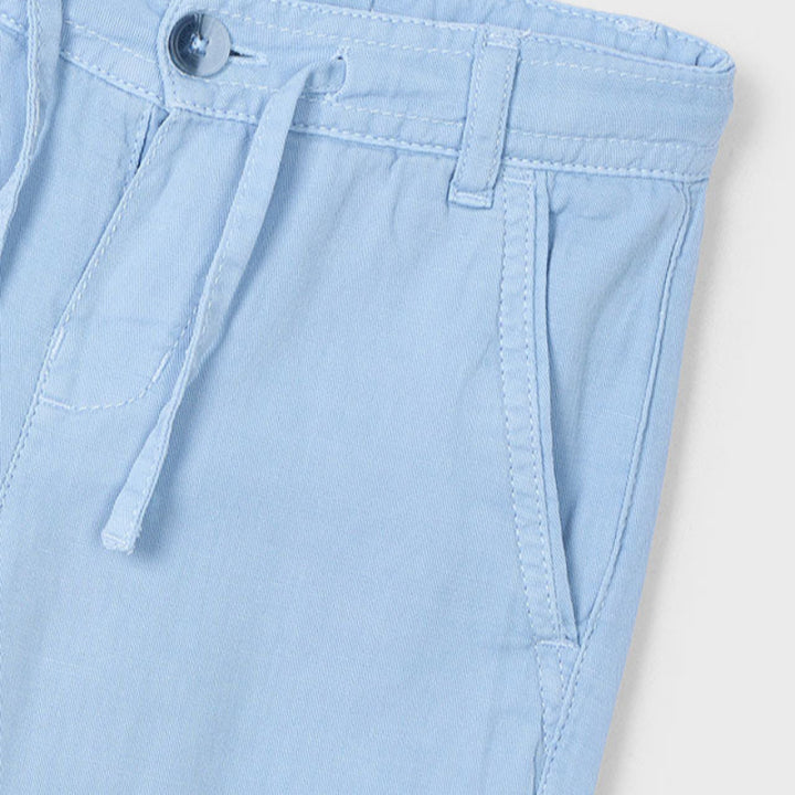 Pearl Blue Linen Pants