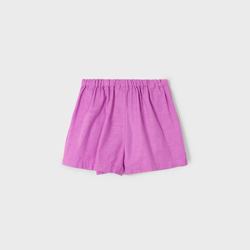 Orchid Heart Buckle Skort