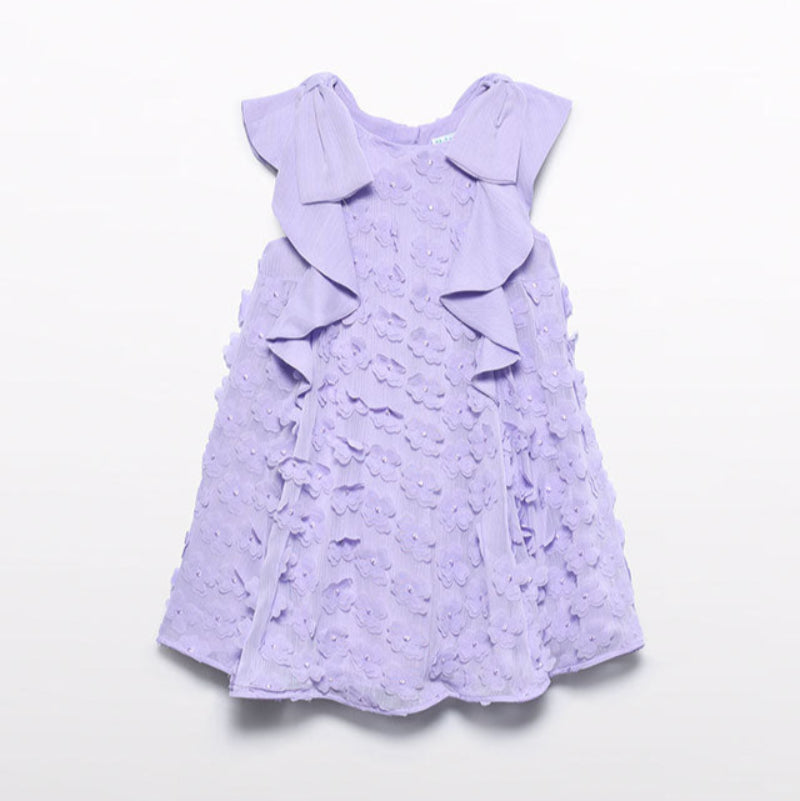 Lilac Floral Bambula Dress