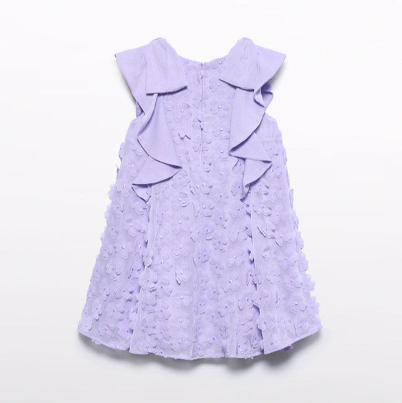 Lilac Floral Bambula Dress