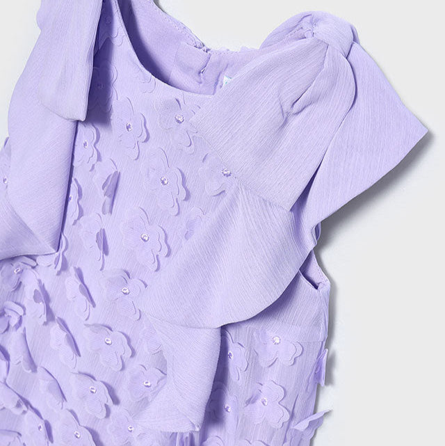 Lilac Floral Bambula Dress