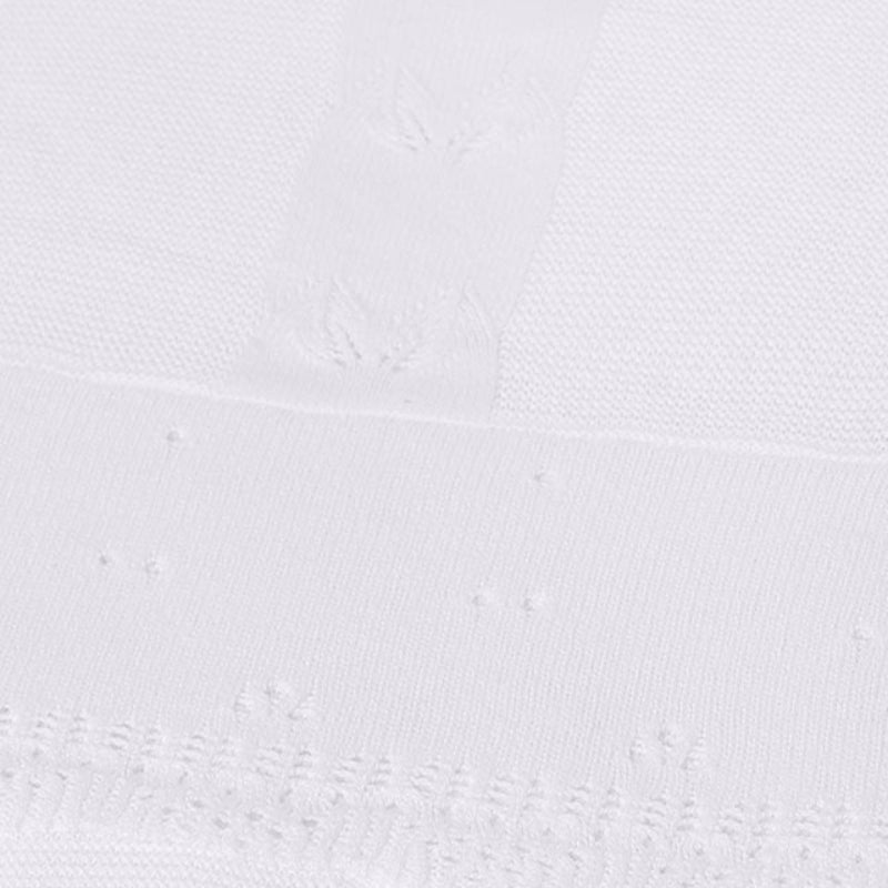Natural Knit Baby Blanket
