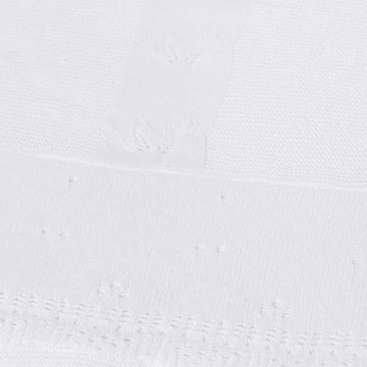 Natural Knit Baby Blanket