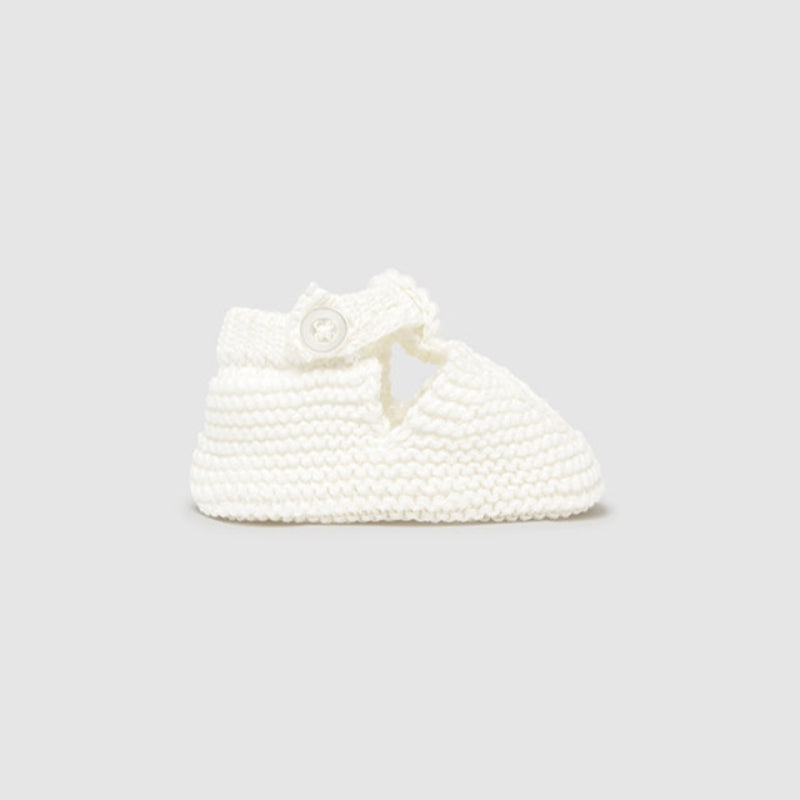 Natural Knit Booties