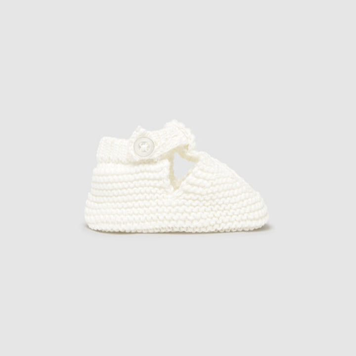 Natural Knit Booties