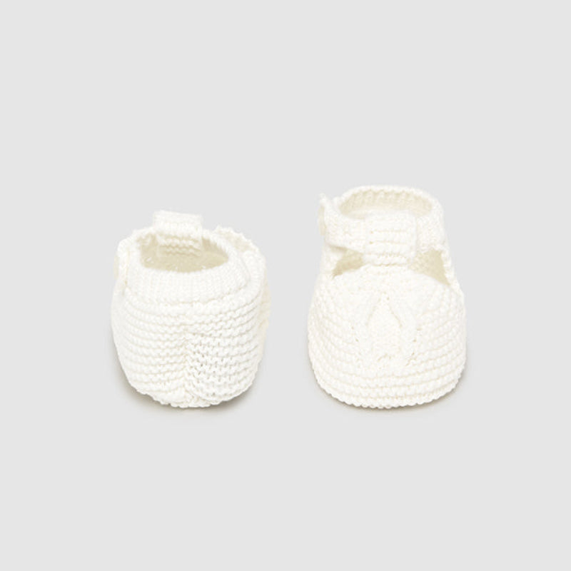 Natural Knit Booties
