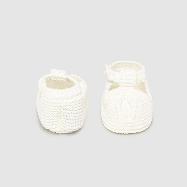 Natural Knit Booties