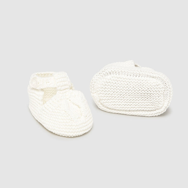 Natural Knit Booties