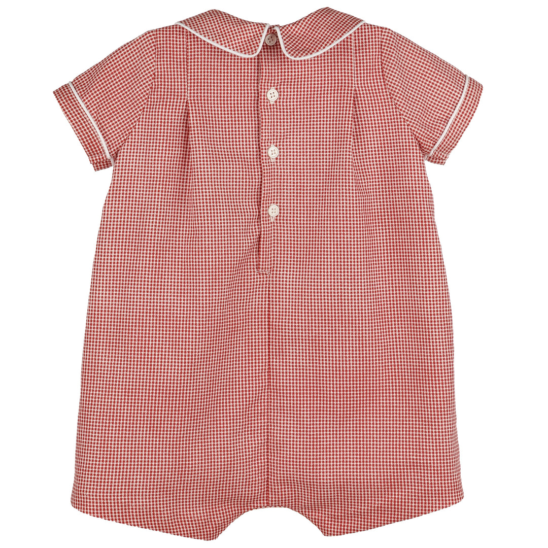 Cranberry Boxwood Romper