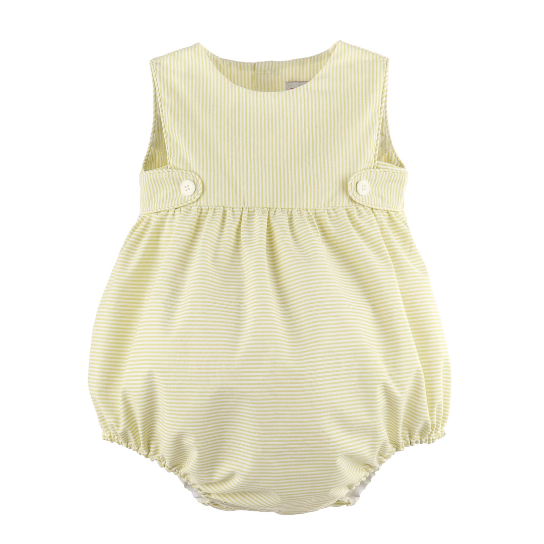 Key Lime Stripe Bubble With Tabs