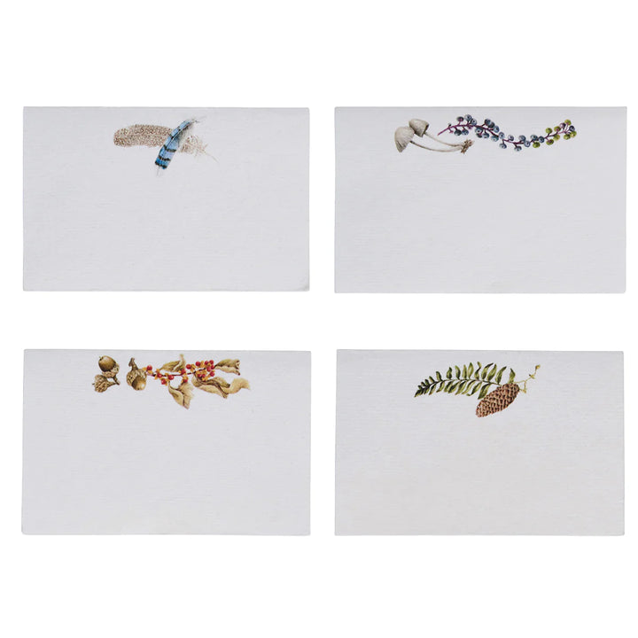 Forest Walk Place Card Assorted Set/12 - Multi