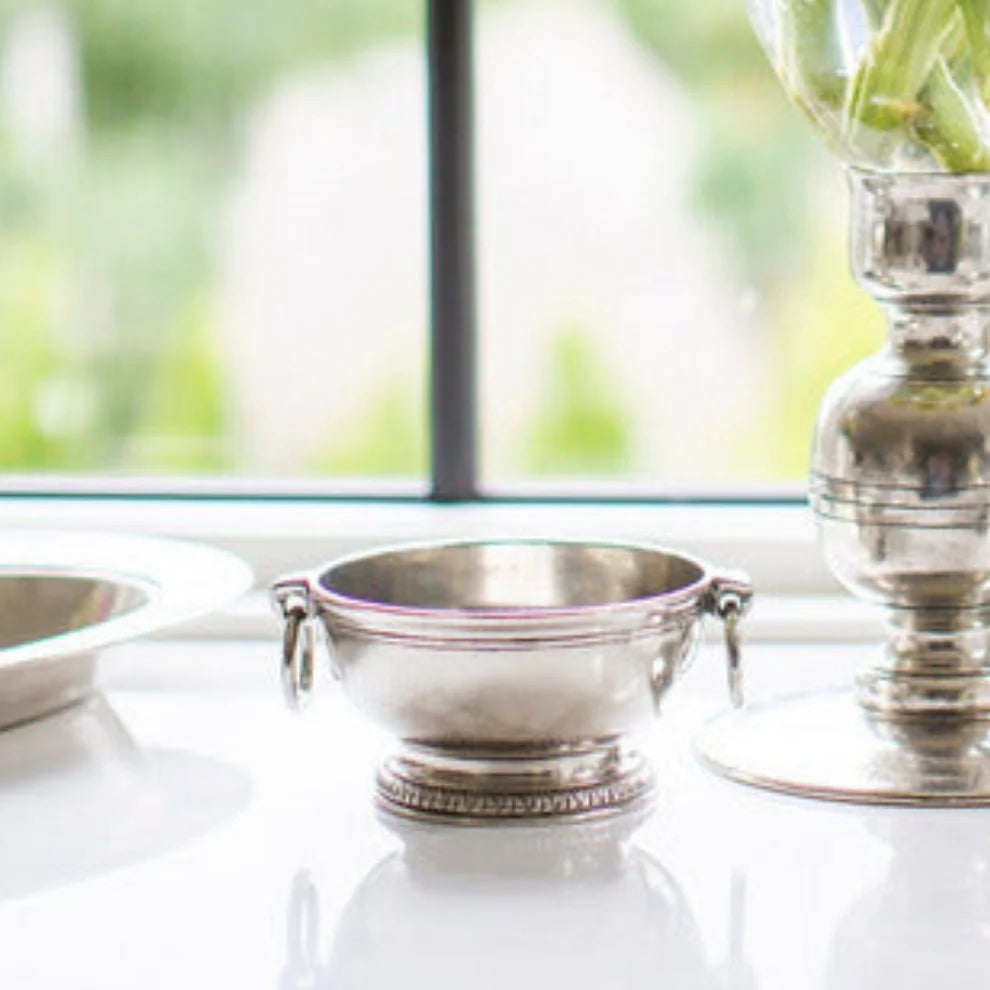 Peltro Small Bowl with Ring Handles