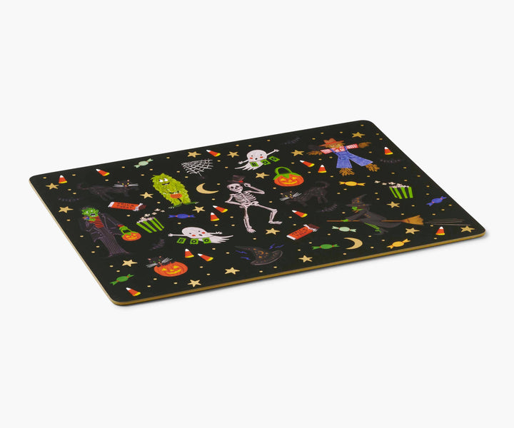 Halloween Parade Set of 4 Cork Placemats