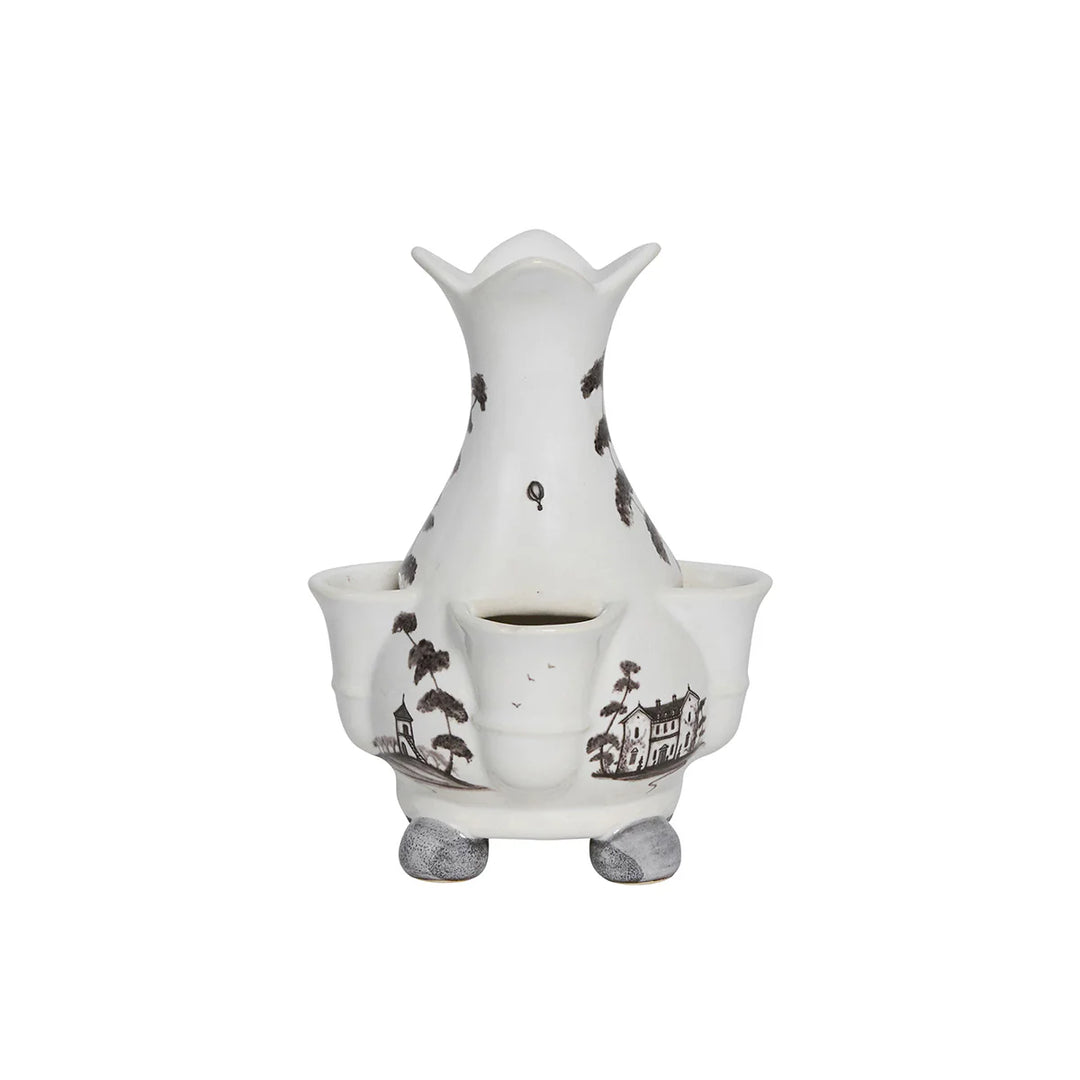 Country Estate 6" Tulipiere Vase - Flint Grey