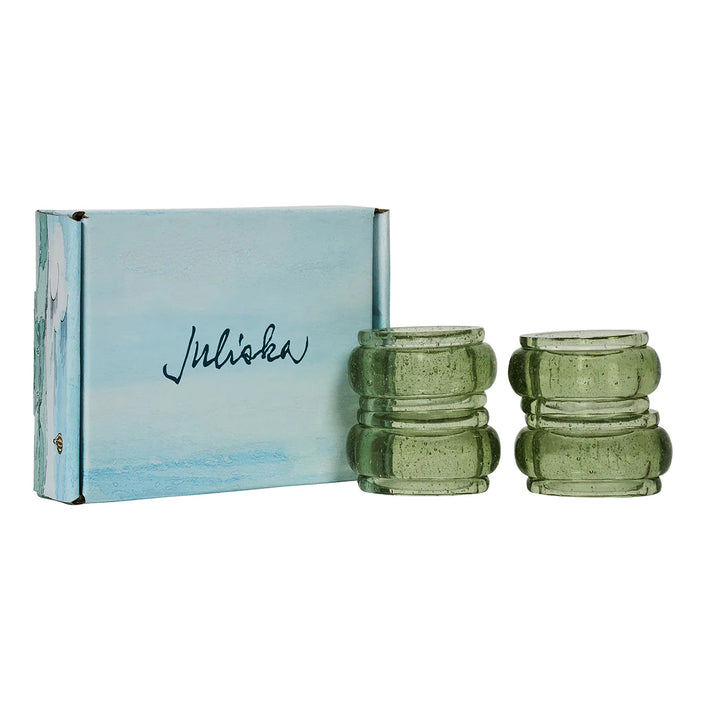 Provence Napkin Ring Set/4 - Basil