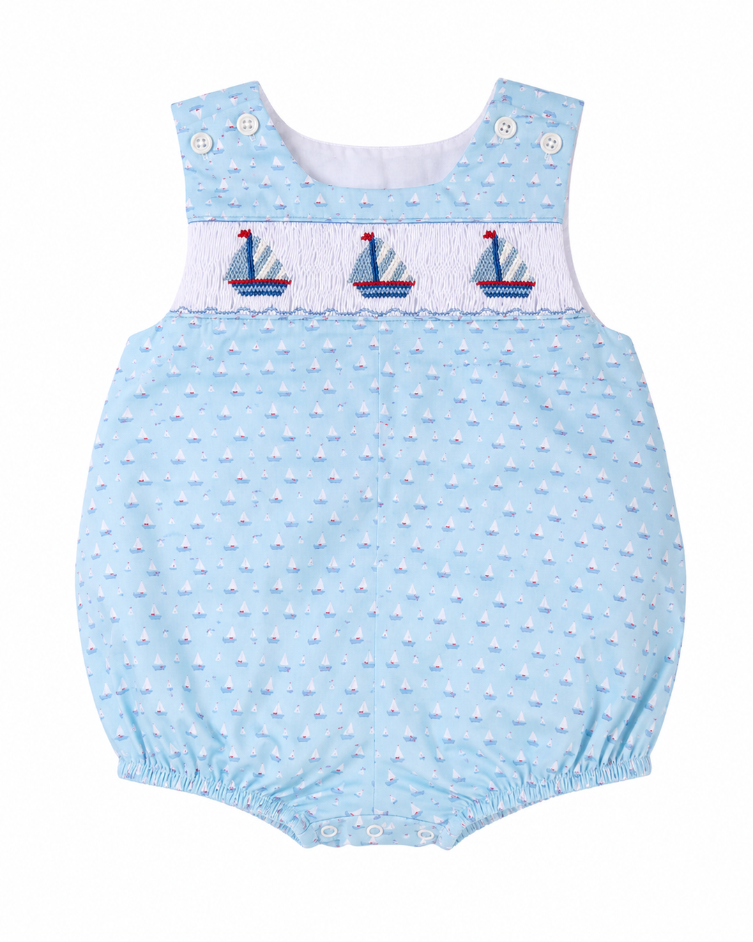 Smocked Sailboat Bubble