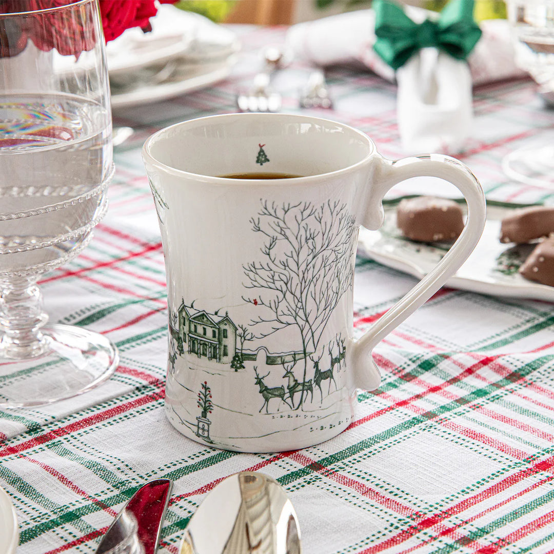 Country Estate Winter Frolic 16 pc Place Setting - Evergreen