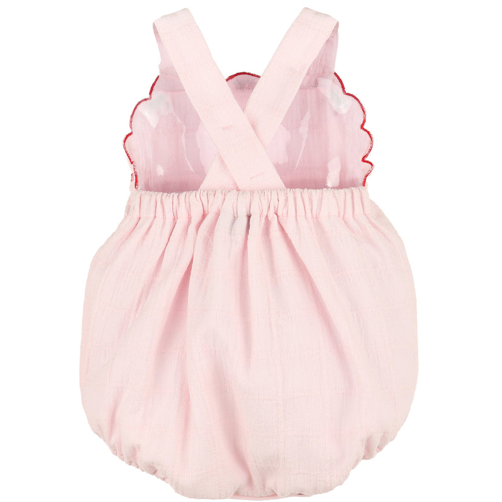 Berries Pink Gauze Sunsuit