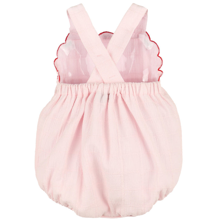 Berries Pink Gauze Sunsuit