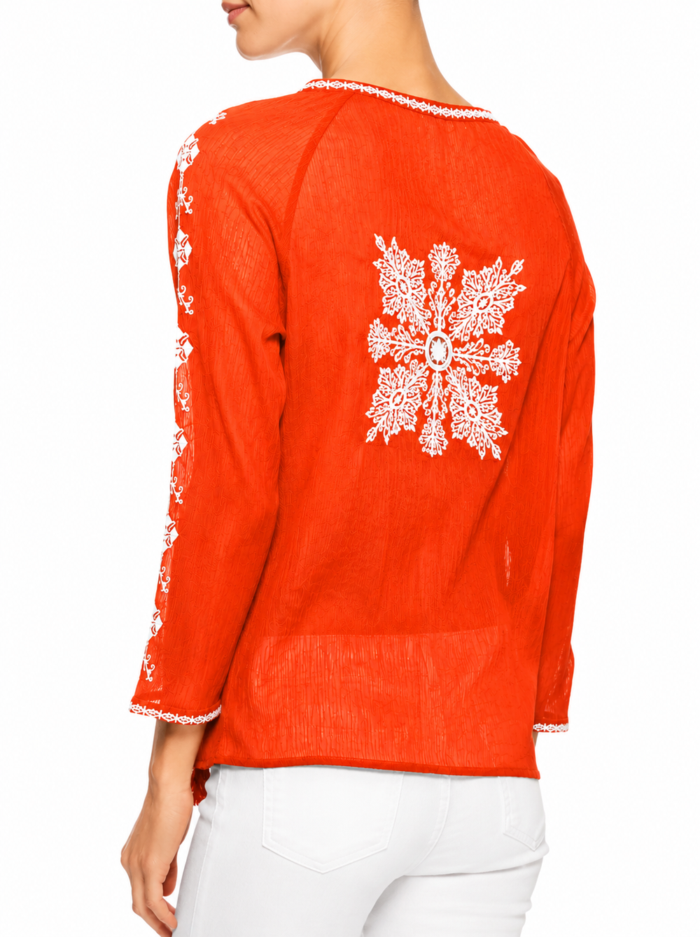 Radha Top - Orange