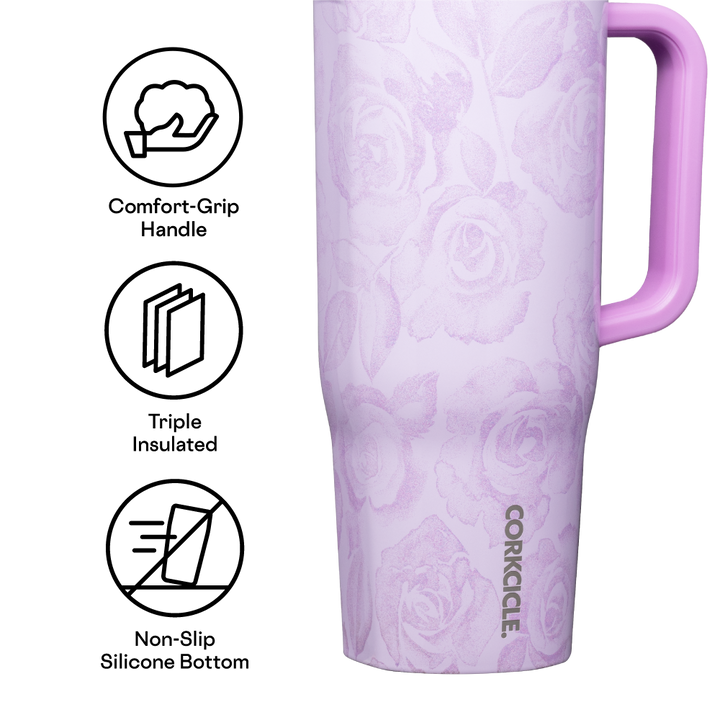 CRUISER INSULATED TUMBLER WITH HANDLE