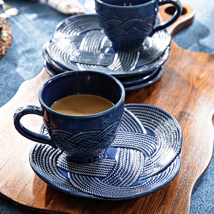 Le Panier Mystic Knot Mug - Denim