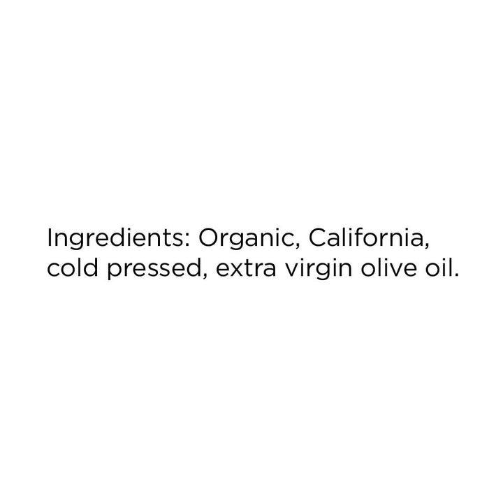 O California Organic Extra Virgin Olive Oil