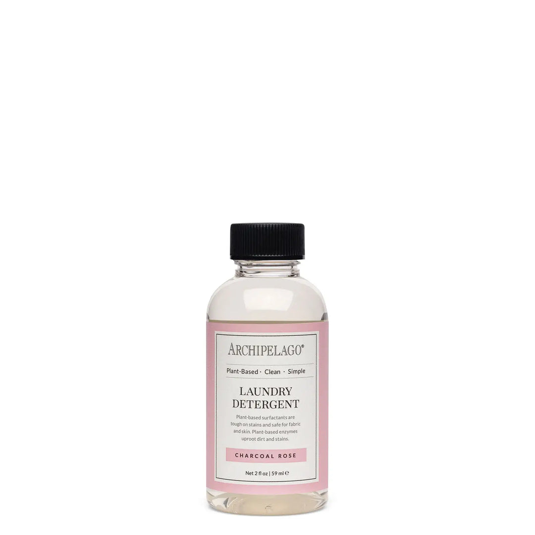 Archipelago Botanicals - Charcoal Rose Travel Size Laundry Detergent