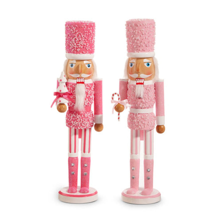 15.5" Pink Nutcrackers