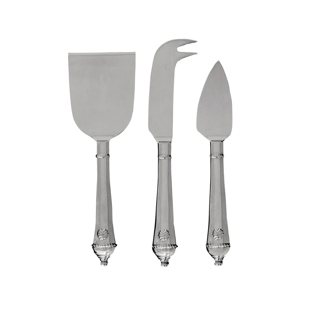 Berry &amp; Thread Cheese Knife Assorted Set/3 - Polished
