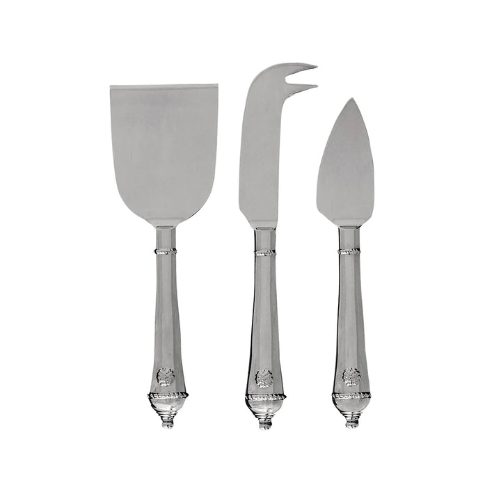 Berry &amp; Thread Cheese Knife Assorted Set/3 - Polished