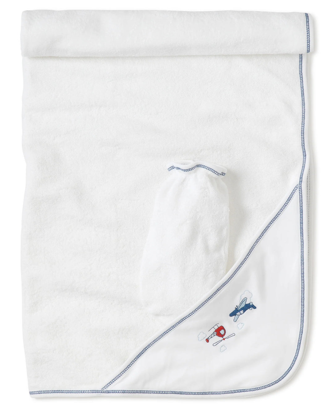 Aviators Hooded Towel & Mitt Set