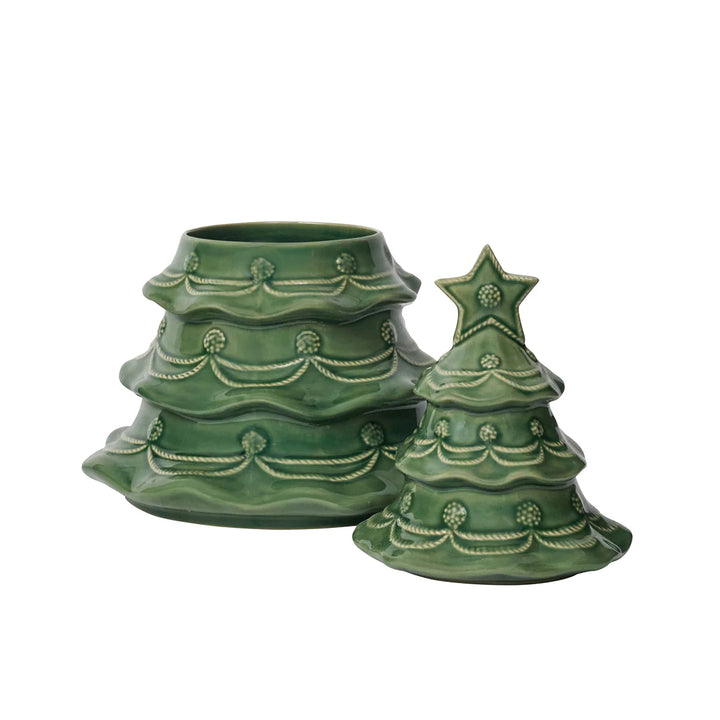 Berry & Thread Cookie Jar - Basil
