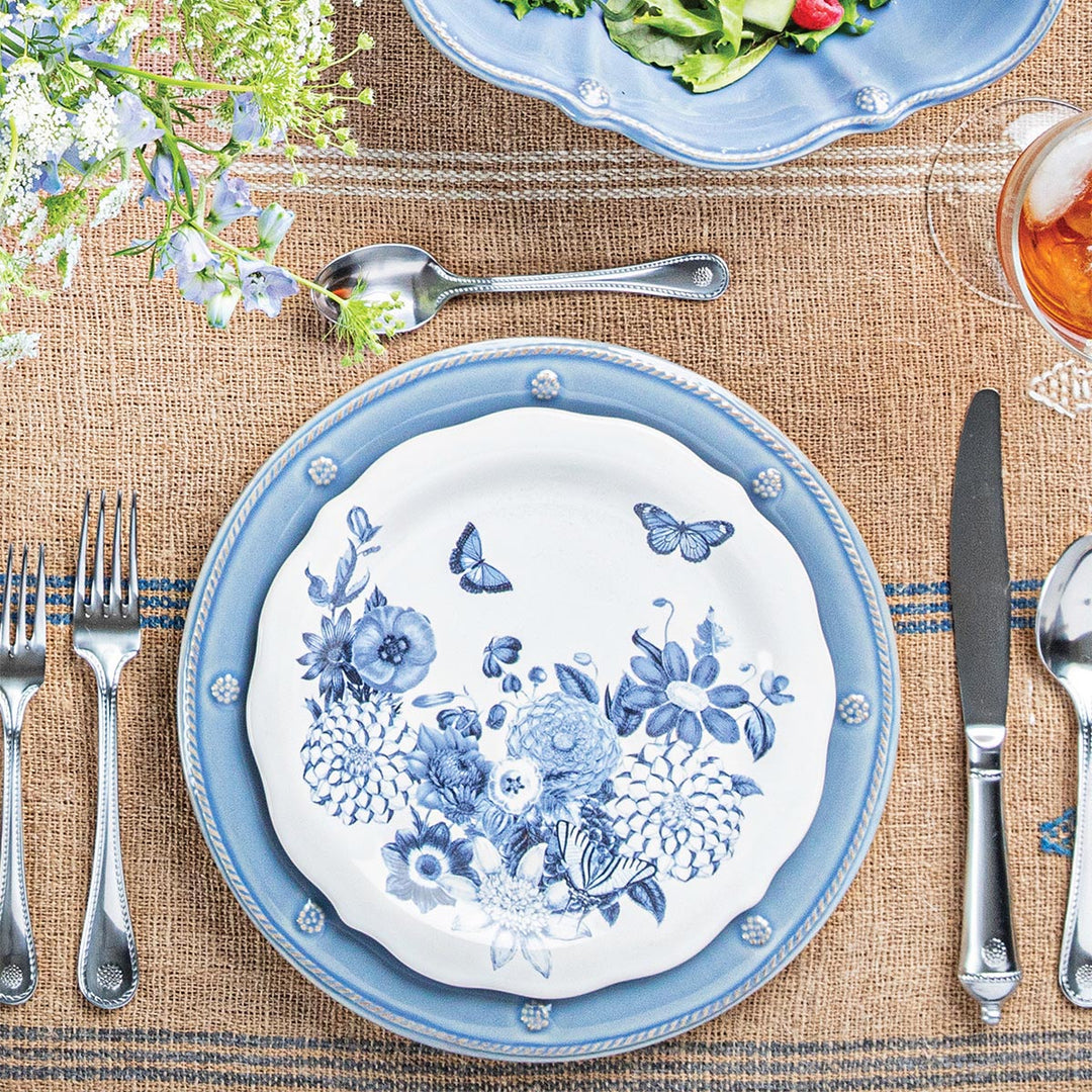 Berry &amp; Thread Dinner Plate - Chambray