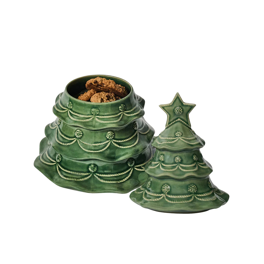 Berry & Thread Cookie Jar - Basil