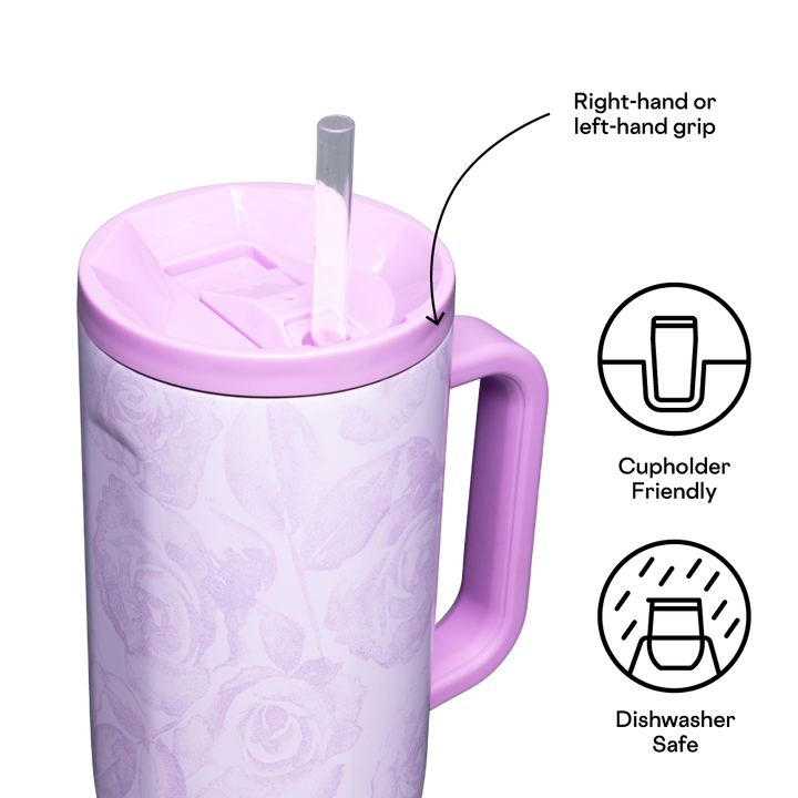 CRUISER INSULATED TUMBLER WITH HANDLE