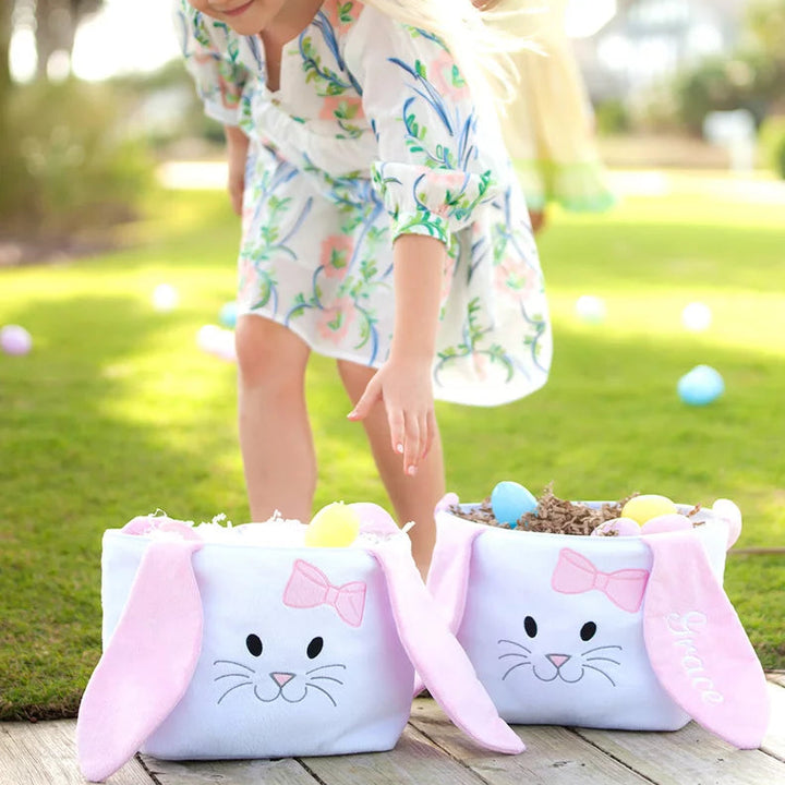 Hippity Hoppity Easter Basket - Pink