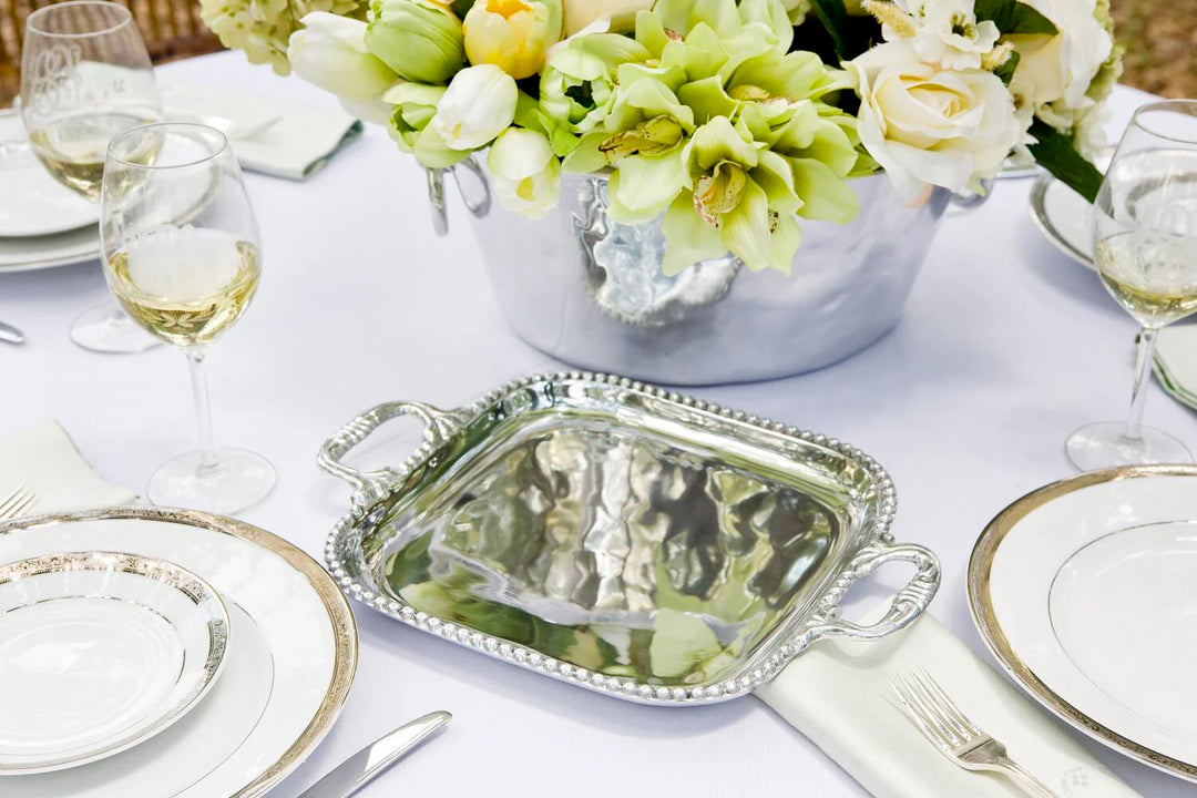 Pearl David Medium Square Tray