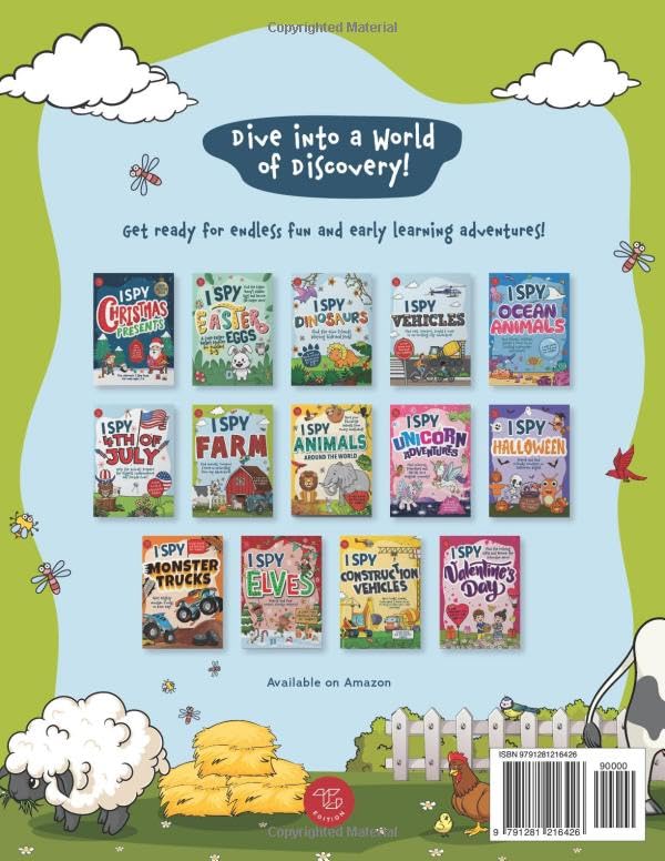 I Spy Farm: Find Animals, Tractors & More on an Exciting Farm Day Adventure!