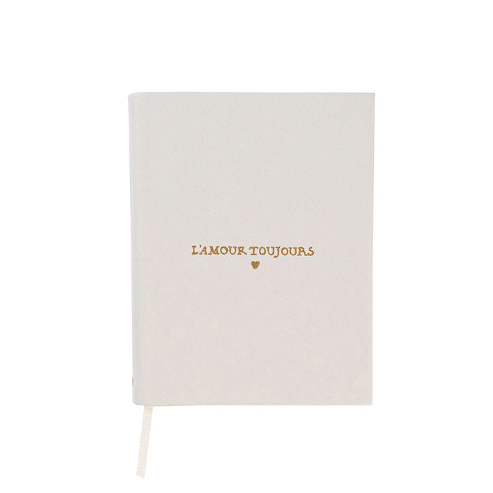 L'Amour Toujours Embossed Journal - Gold