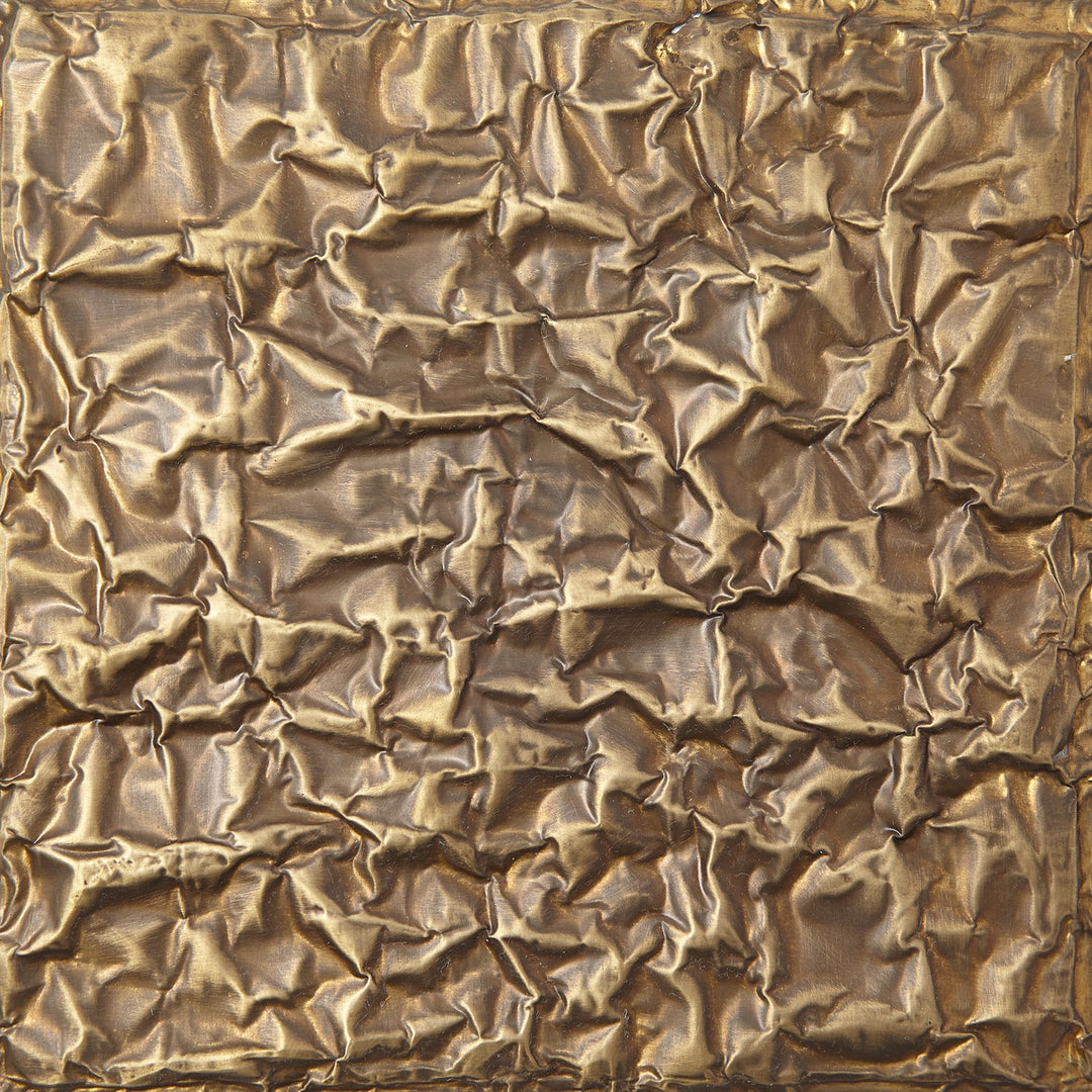 Crinkle Long Cabinet - Brass/Bronze