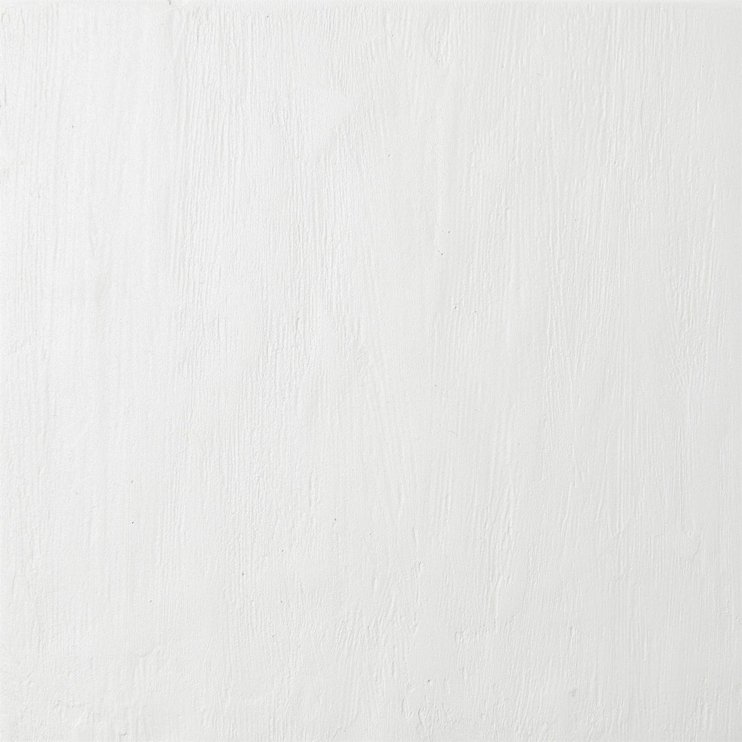 Framed Console - White Brass