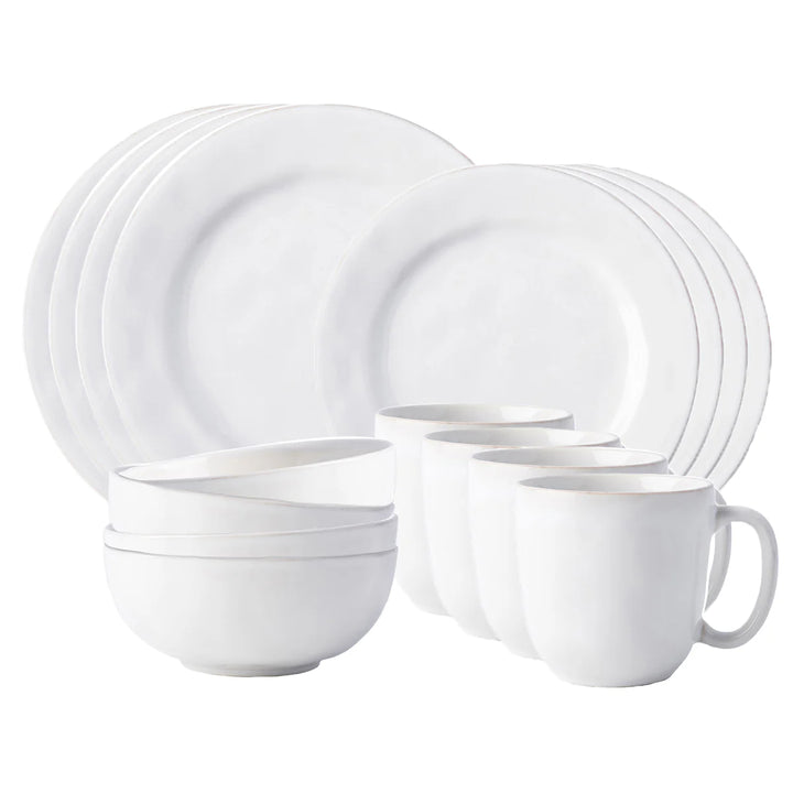 Puro 16pc Place Setting - Whitewash