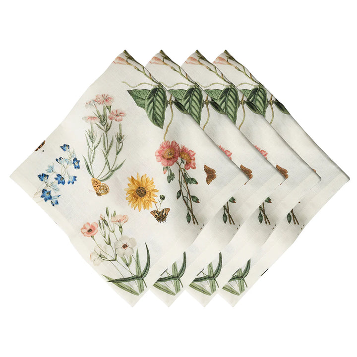 Floral Garden Napkin Set/4 - Multi