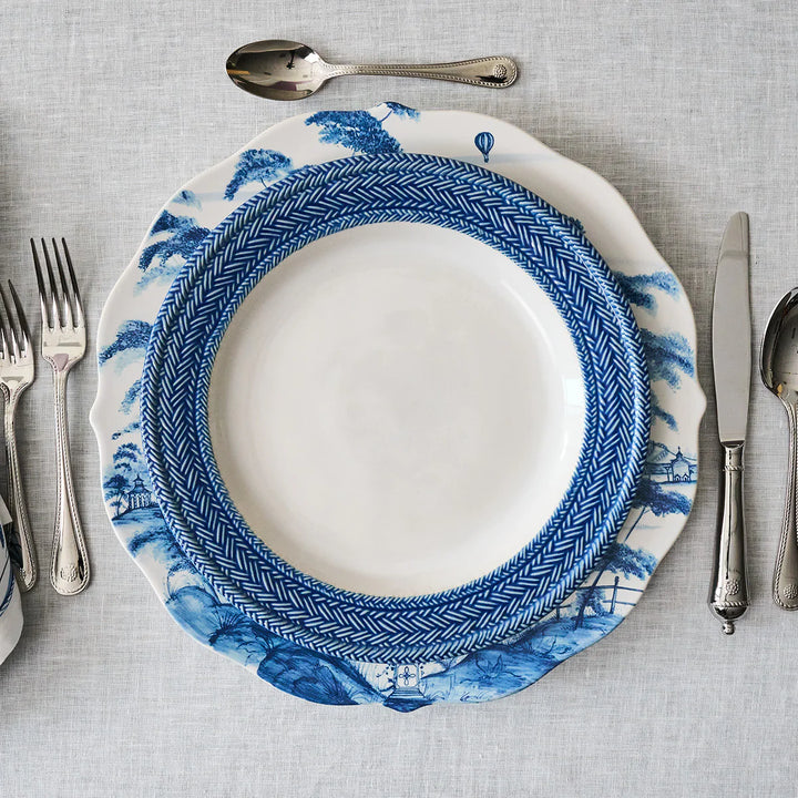 Le Panier Dessert/Salad Plate - Delft Blue